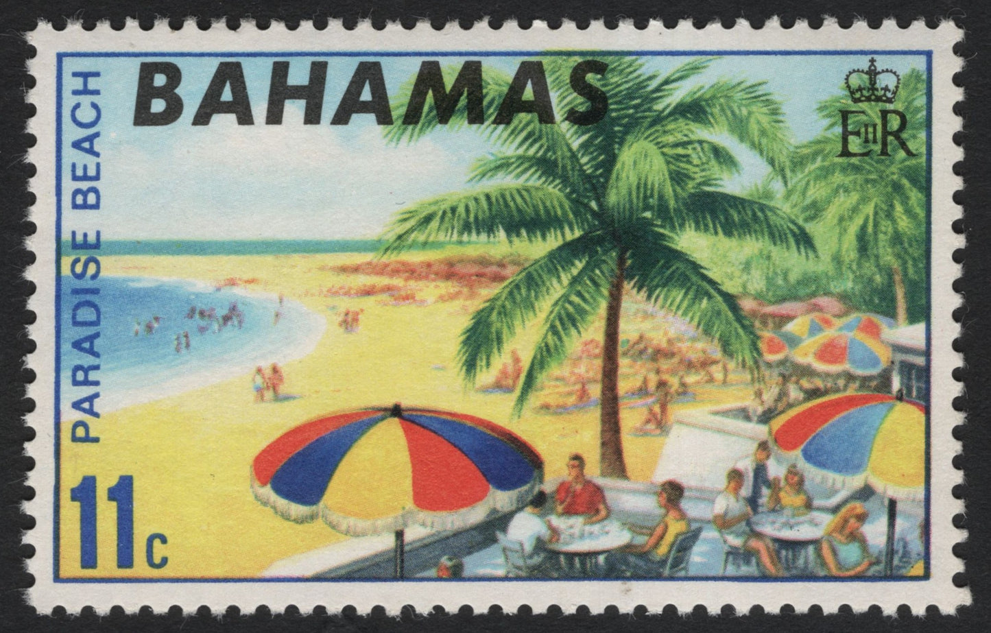 SCG9971 - Bahamas 11c Paradise Beach – Tourism Promotion Issue