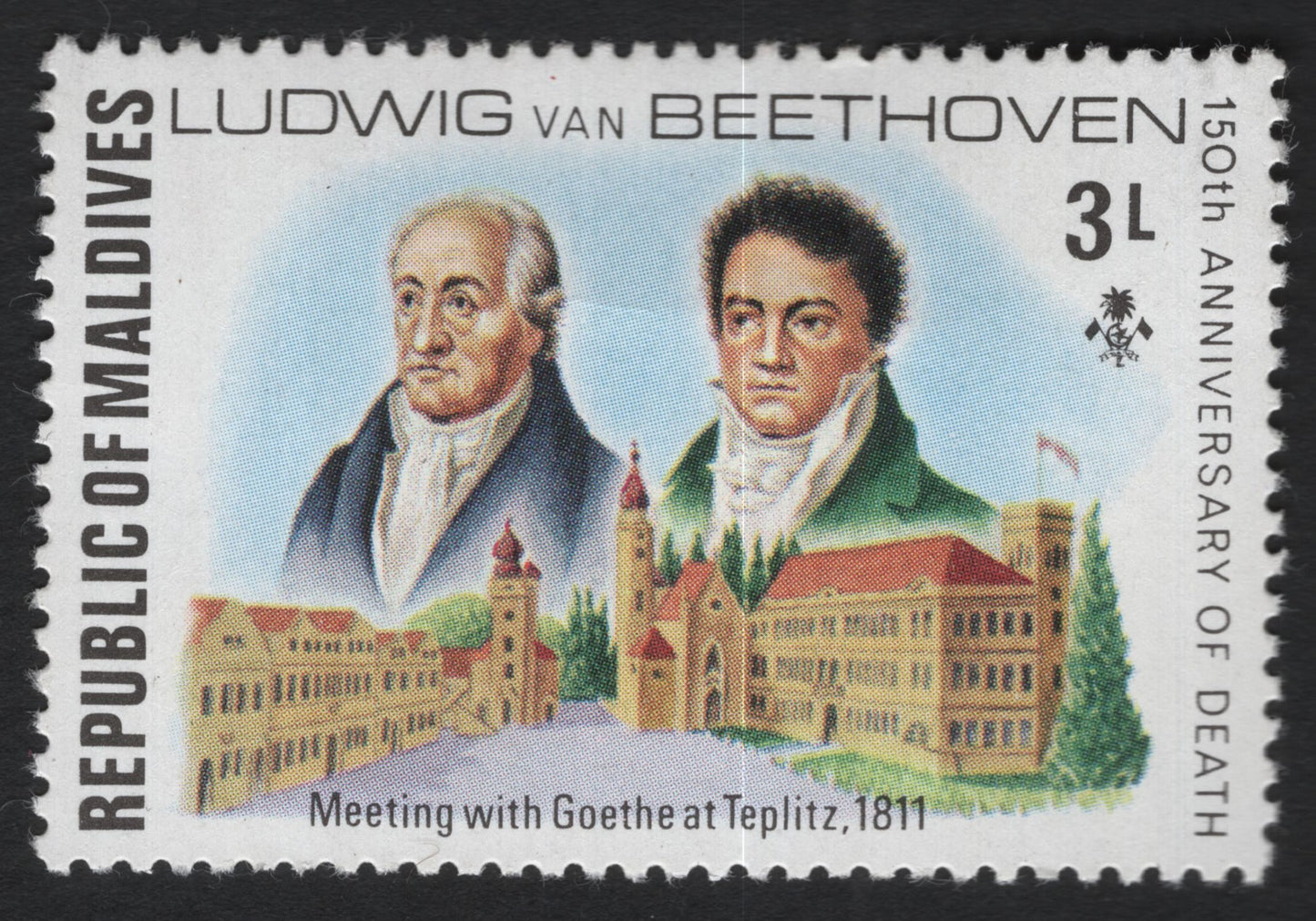 SCG9957 - Maldives 1980 – Beethoven & Goethe at Teplitz, 3L