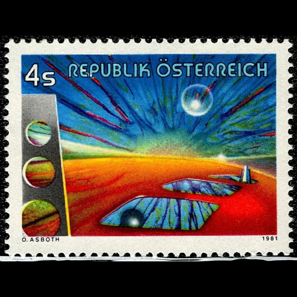 SCG122 Austria 1981 – Space Art and Exploration