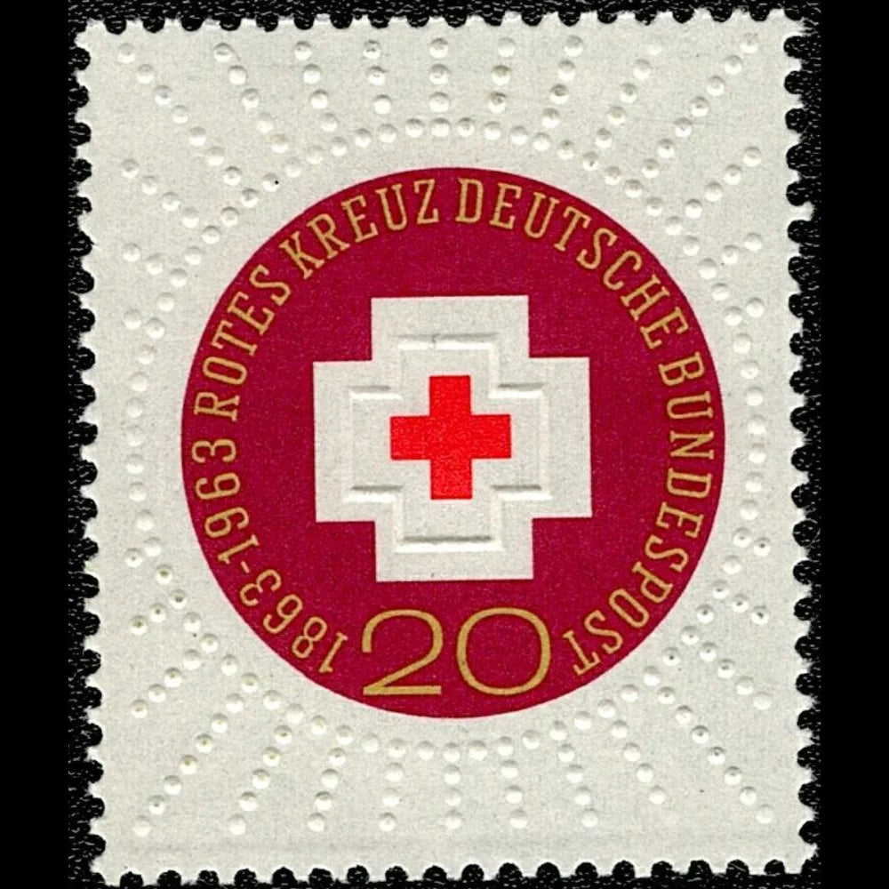 SCG109 Germany – Red Cross Centenary Stamp (1963)