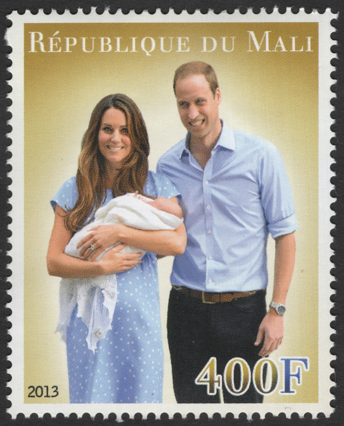SCG12062 - Mali 2013 Royal Birth Commemorative – 400F