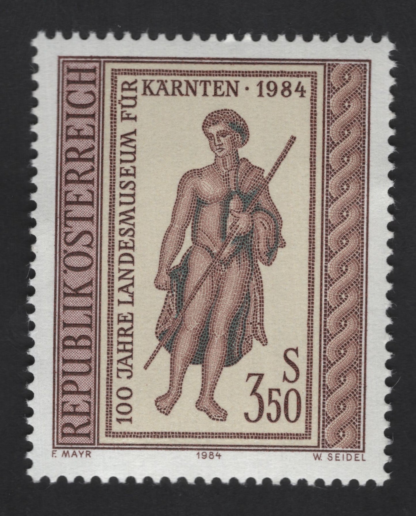 SCG13593 - Austria 1984 – 100 Years of the Carinthian State Museum, Kärnten (3.50 S)