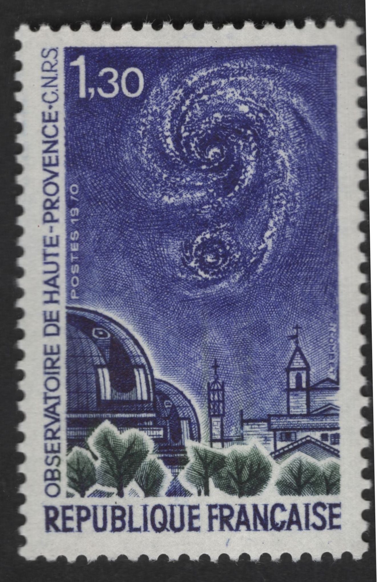 SCG13072 - France 1970 – Observatoire de Haute-Provence (CNRS) 1,30F