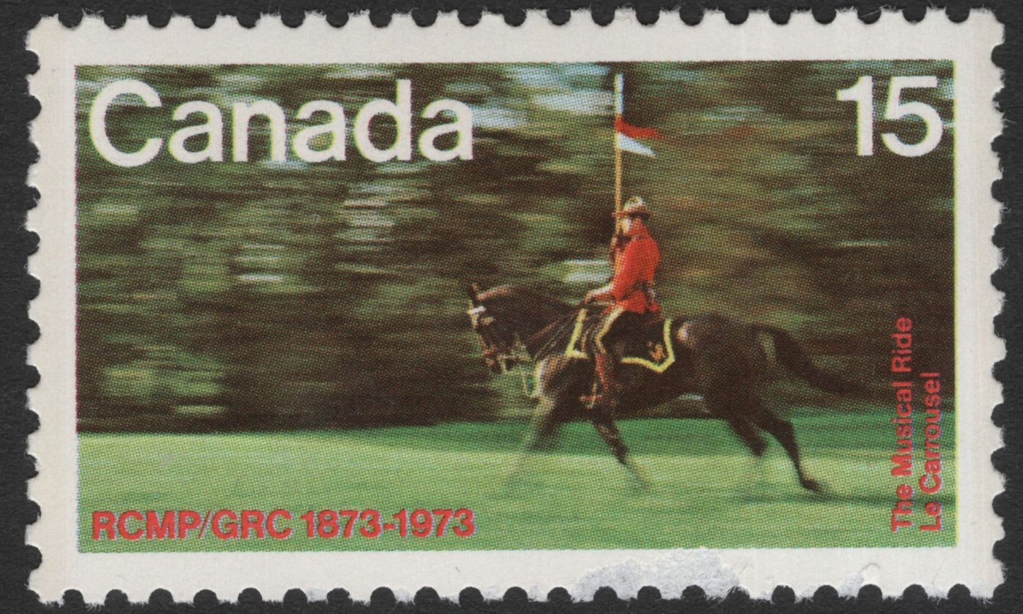 SCG11848 - Canada – 1973 Royal Canadian Mounted Police (RCMP) Centennial Stamp Set