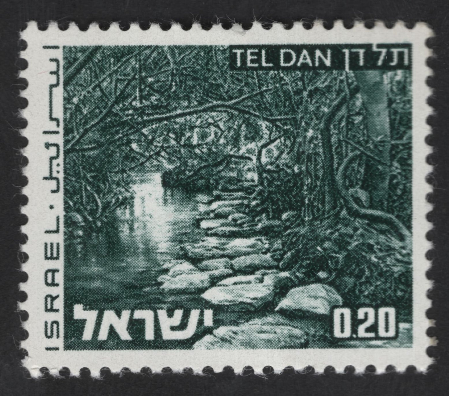 SCG13603 - Israel 0.20 Lira Tel Dan Nature Reserve Stamp