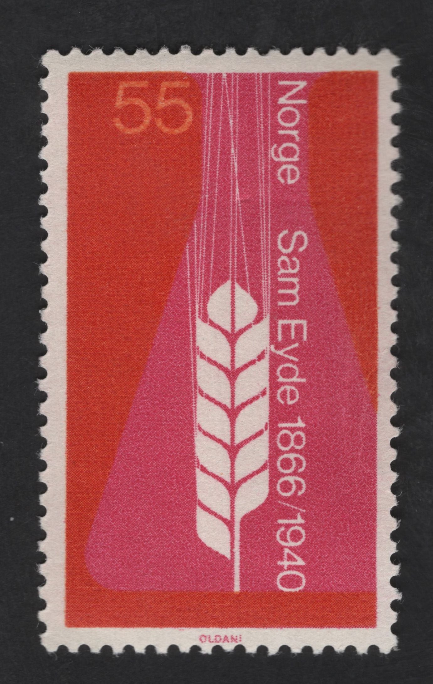 SCG13609 - Norway 55 Øre – Sam Eyde Centenary (Industrial Pioneer)