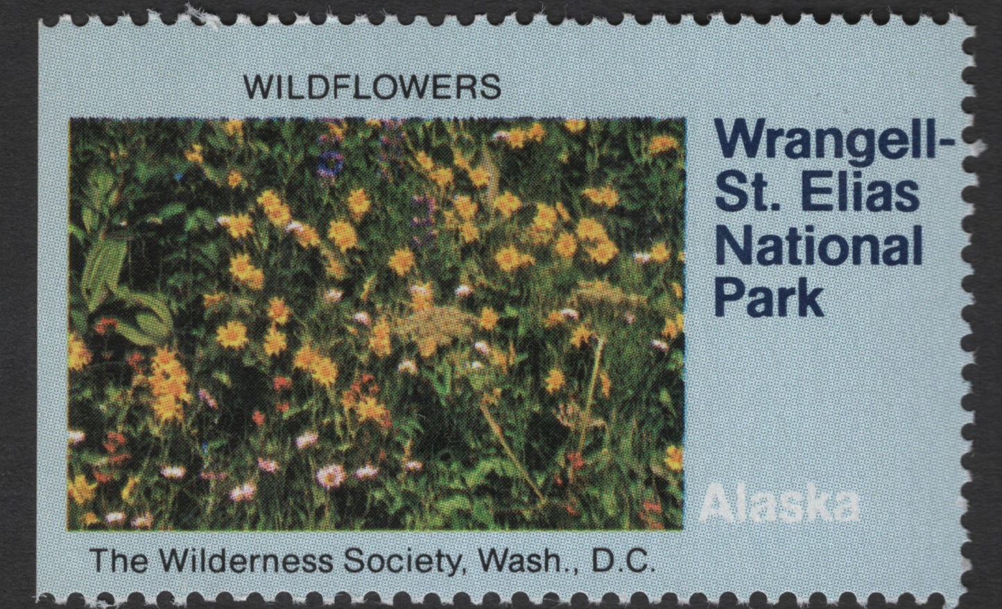 SCG11851 - Alaska Wilderness Landscapes & Wildlife Conservation Labels Set