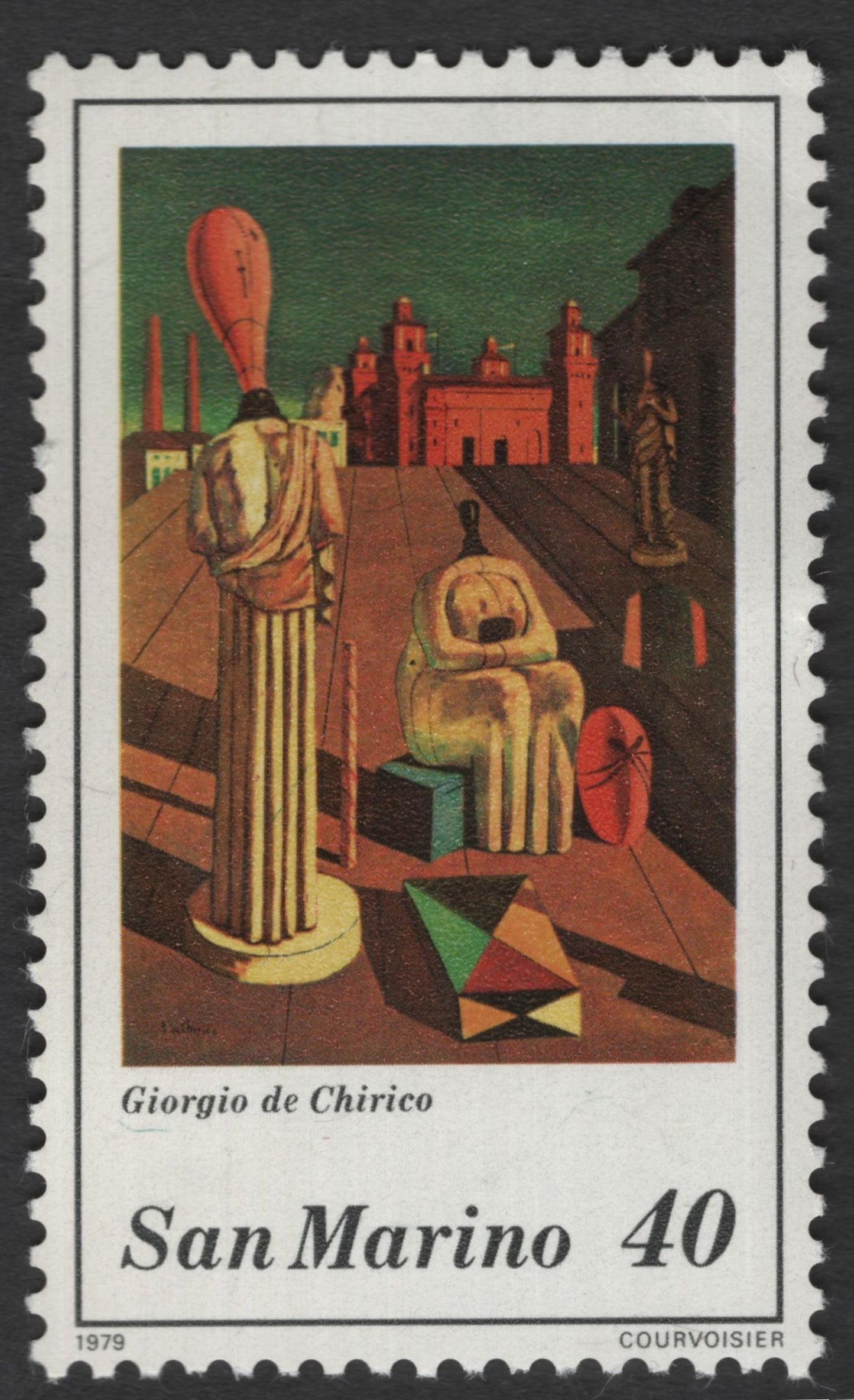 SCG11854 - San Marino 1979 Giorgio de Chirico Paintings – Art Series (Set of 3)