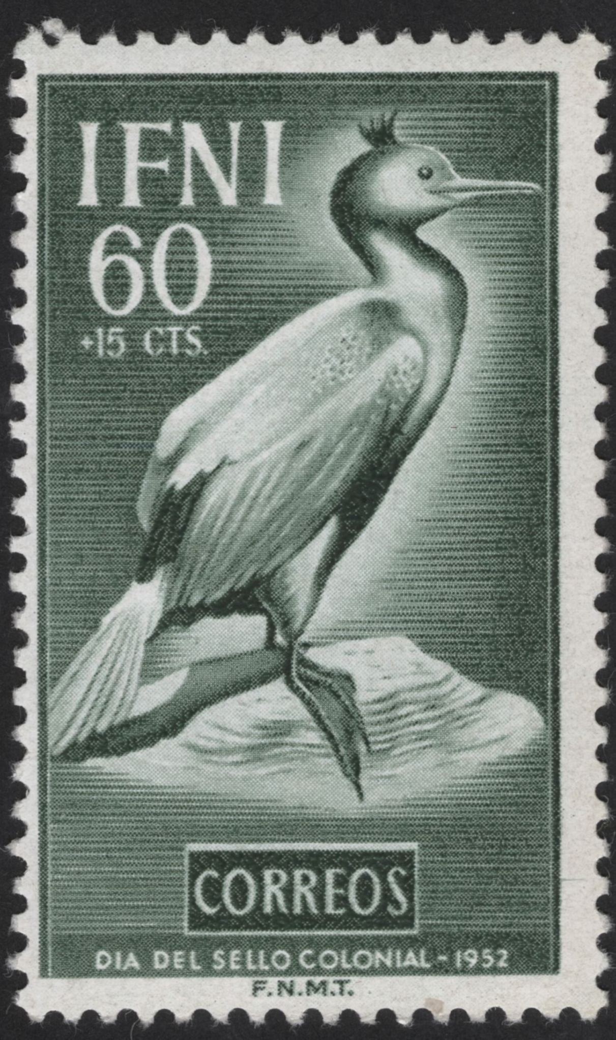 SCG13087 - Spanish Ifni 1952 – Día del Sello Colonial (Cormorant Set)