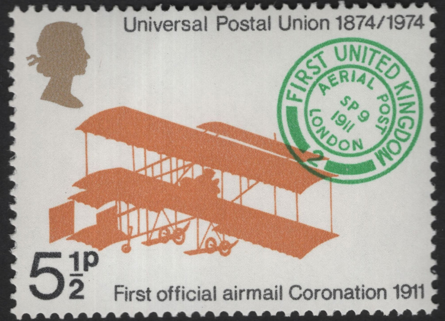 SCG13090 - United Kingdom 1974 – UPU Centenary Maritime & Airmail Communications Stamps
