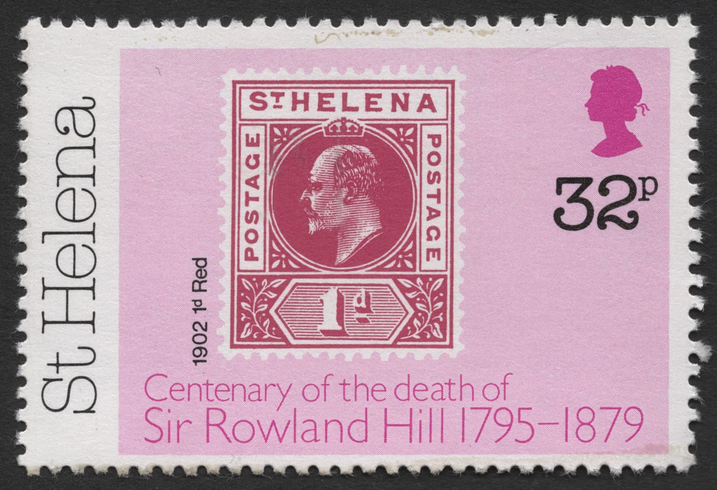 SCG519 - St. Helena 1979 Stamp on Stamp Issue – Sir Rowland Hill Centenary