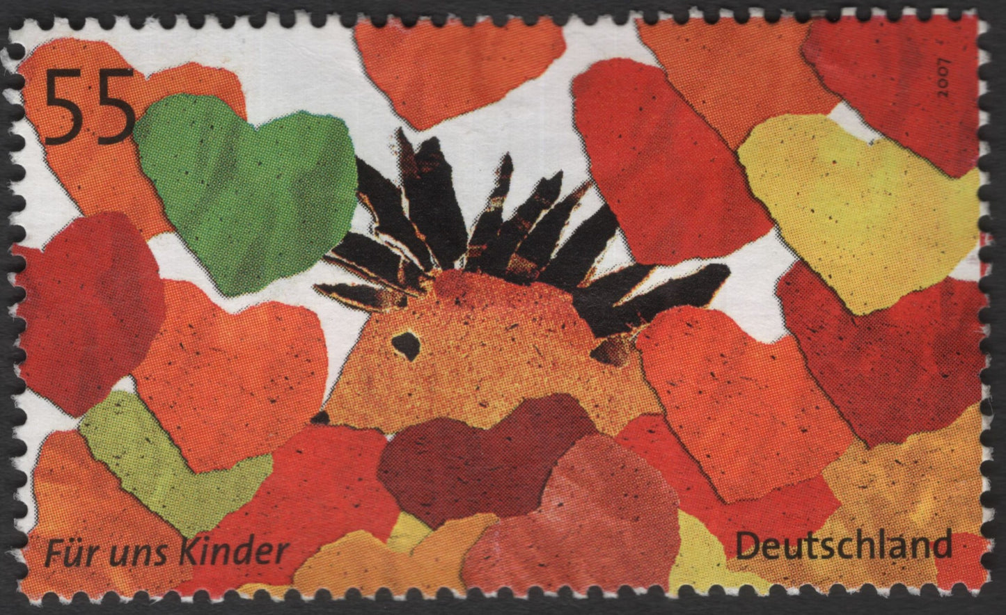 SCG11968 - Germany 2001 “Für uns Kinder” Charity Issue – Children’s Art Design