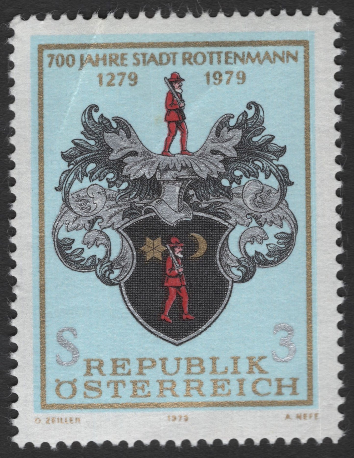SCG11709 - Austria 1979 – 700 Years of Rottenmann City (1279–1979)