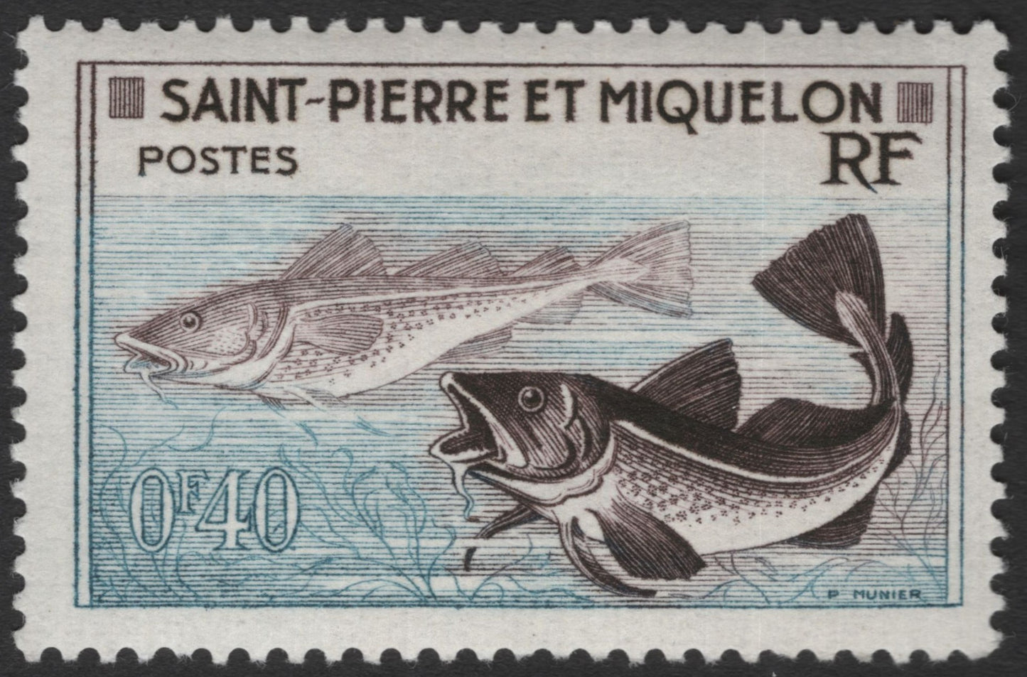 SCG11719 - Saint-Pierre and Miquelon 0F40 Fisheries – Cod Fish Issue