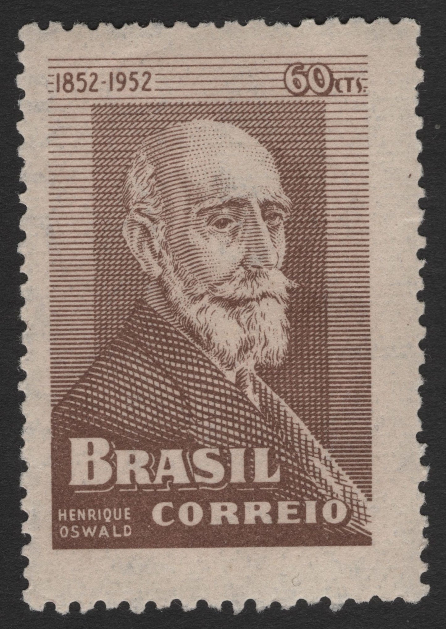 SCG11704 - Henrique Oswald Birth Centenary – Brazil 1952