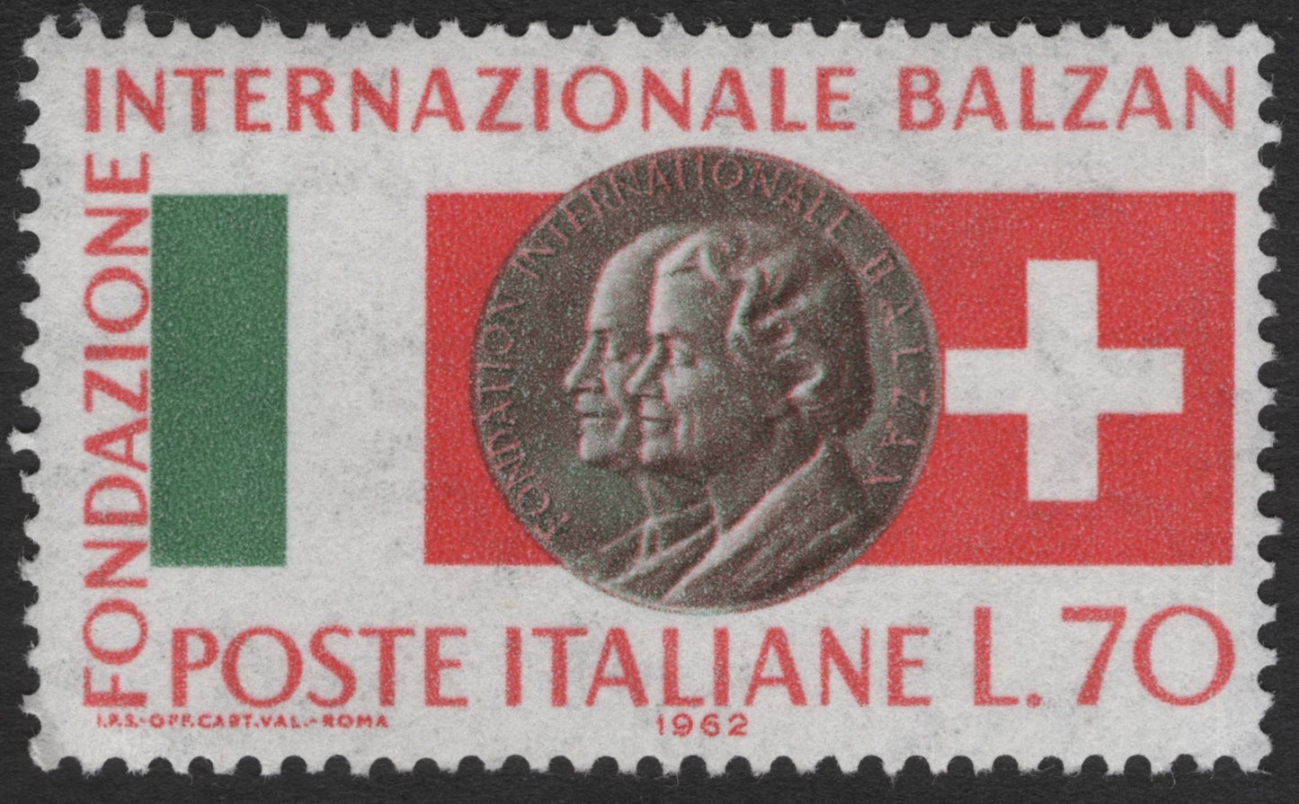 SCG11723 - Italy 1962 Balzan Prize – International Balzan Foundation (70 Lire)