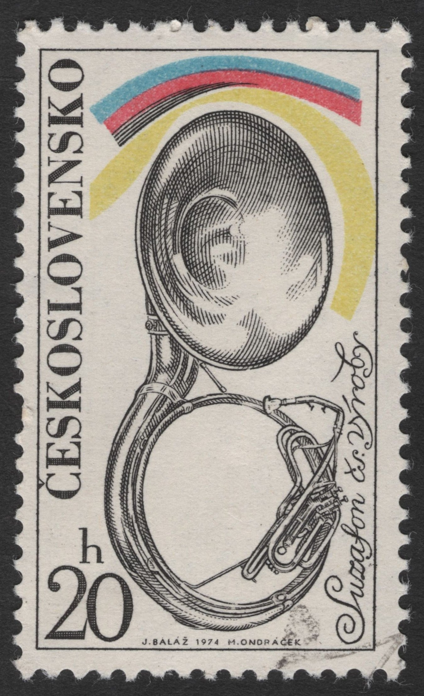 SCG11895 - Czechoslovakia 1974 Hunting Horn – Musical Instrument Heritage