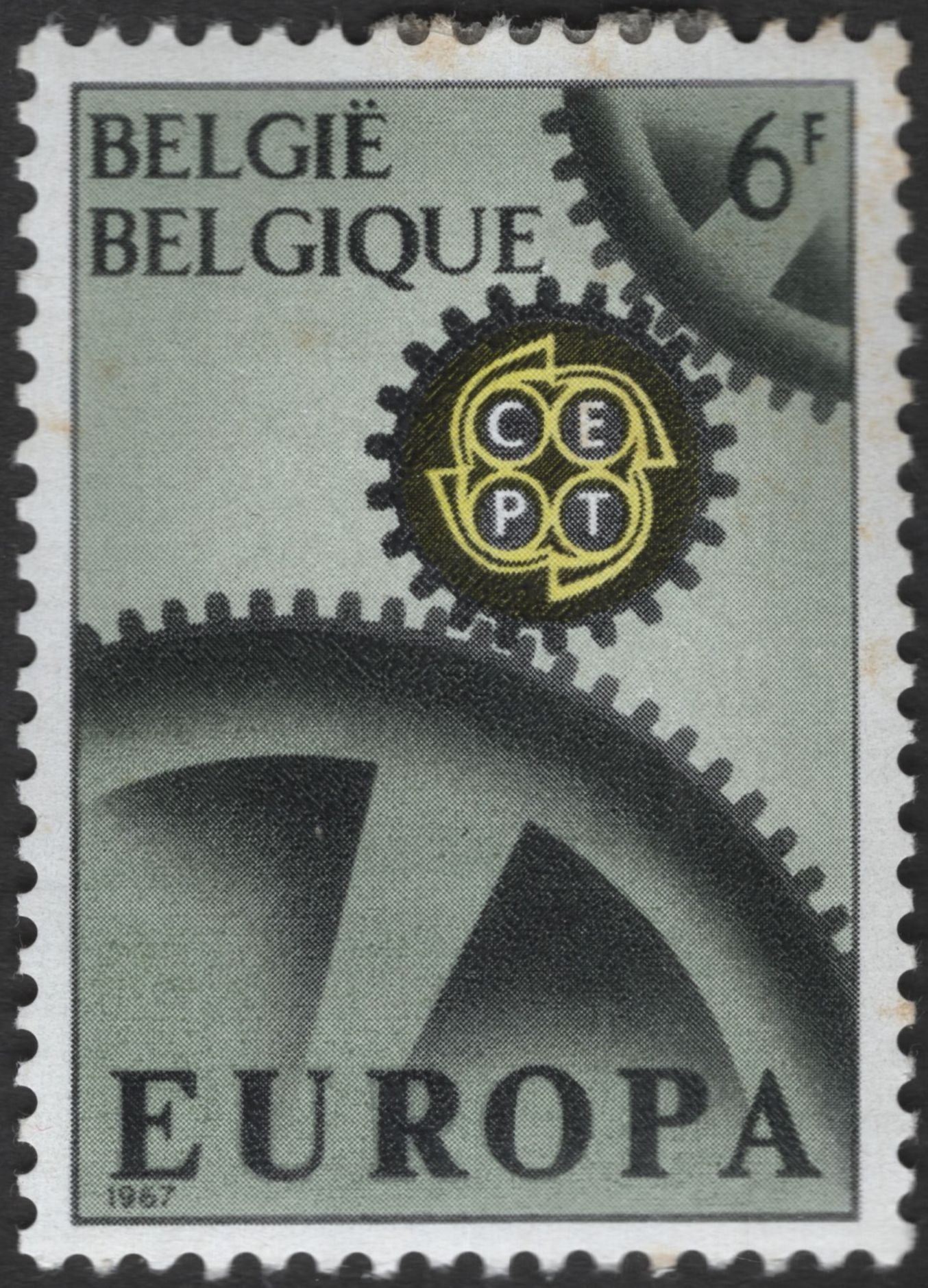 SCG11889 - Belgium 1967 Europa (CEPT) – European Cooperation Through Technology