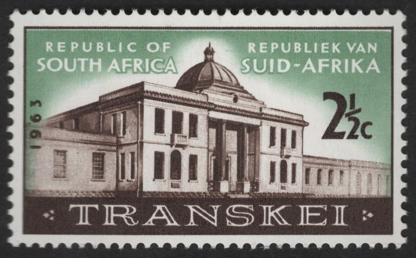SCG13042 - South Africa 1963 – Transkei Issue, 2½c (Parliament Building Design)