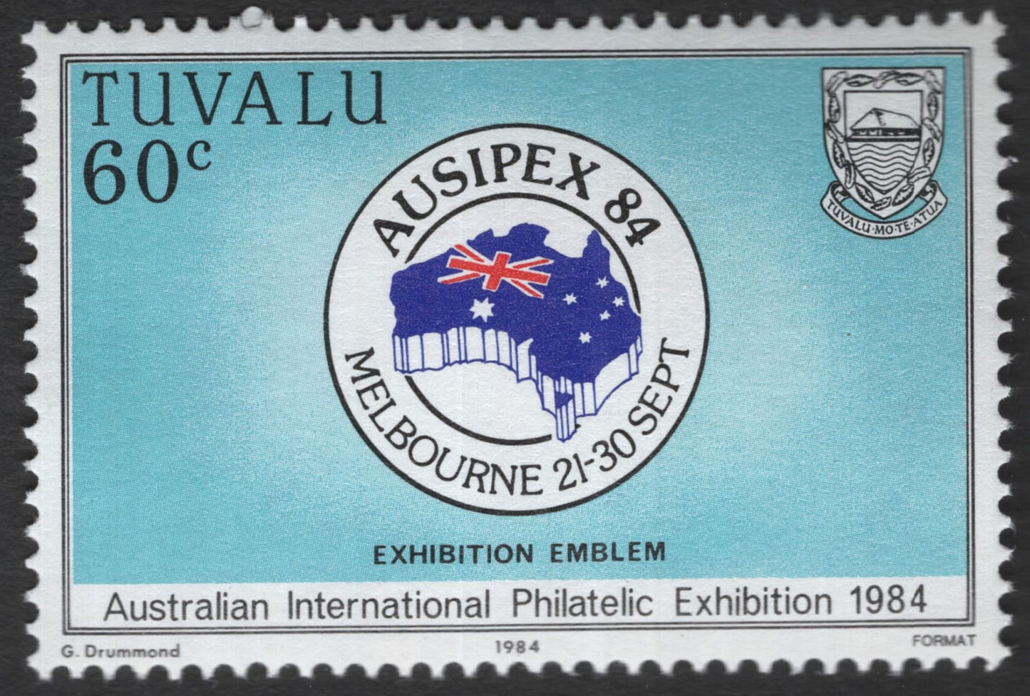 SCG11881 - Tuvalu 1984 AUSIPEX ’84 Philatelic Exhibition Commemorative Set