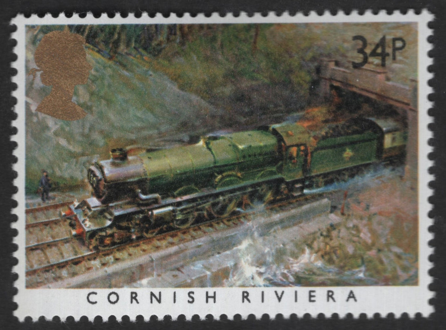 SCG13063 - Cornish Riviera – 34p Commemorative Stamp