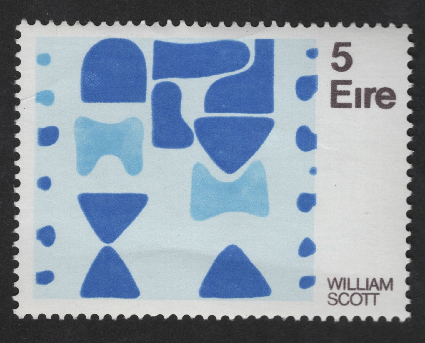 SCG13067 - Ireland 5p – William Scott Abstract Composition (1973)