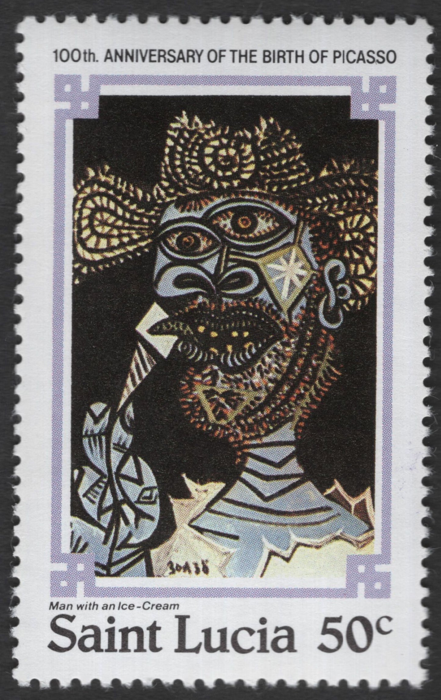 SCG11875 - Saint Lucia 1981 – 100th Anniversary of Pablo Picasso (Selected Designs)