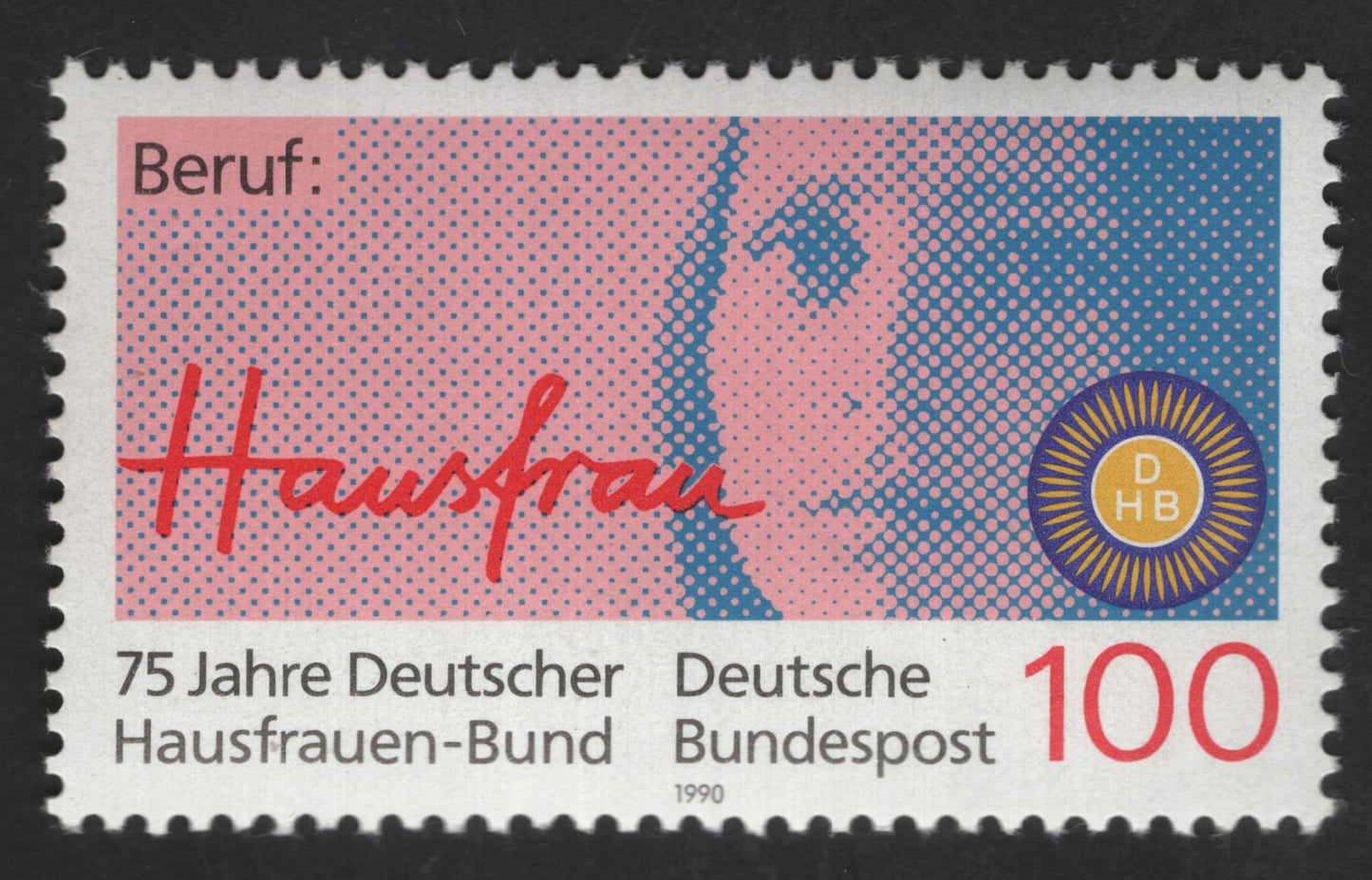 SCG13184 -Germany 1990 – 75 Years of the German Housewives Association (Hausfrau Profession)