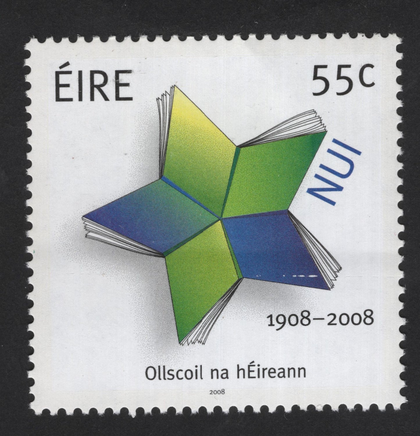 SCG13173 - Ireland 2008 – National University of Ireland Centenary 55c Stamp