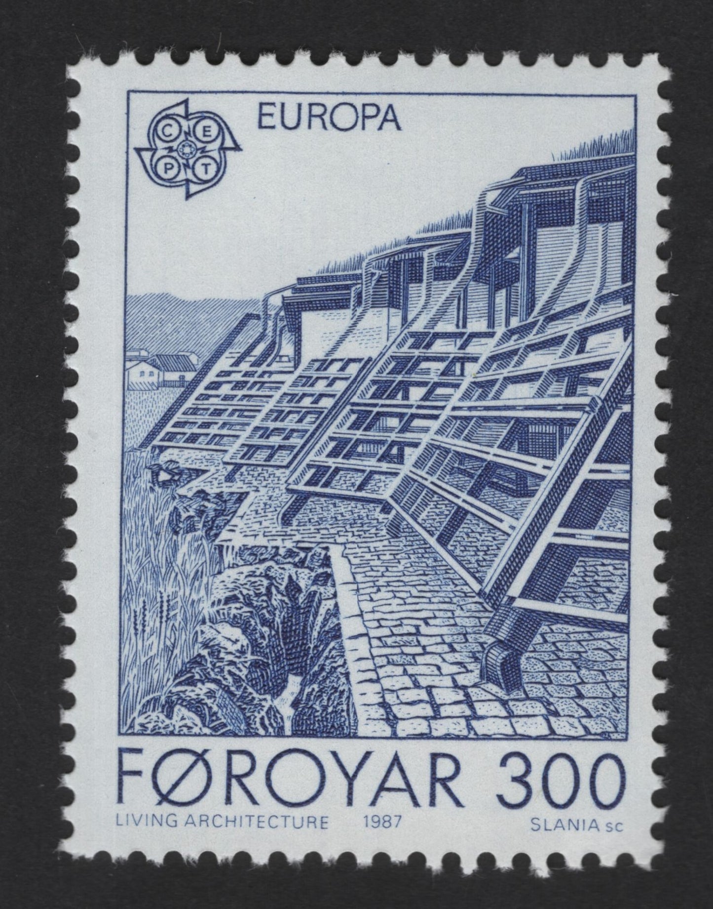 SCG13116 - Faroe Islands 1987 Europa – Living Architecture (300 Øre)