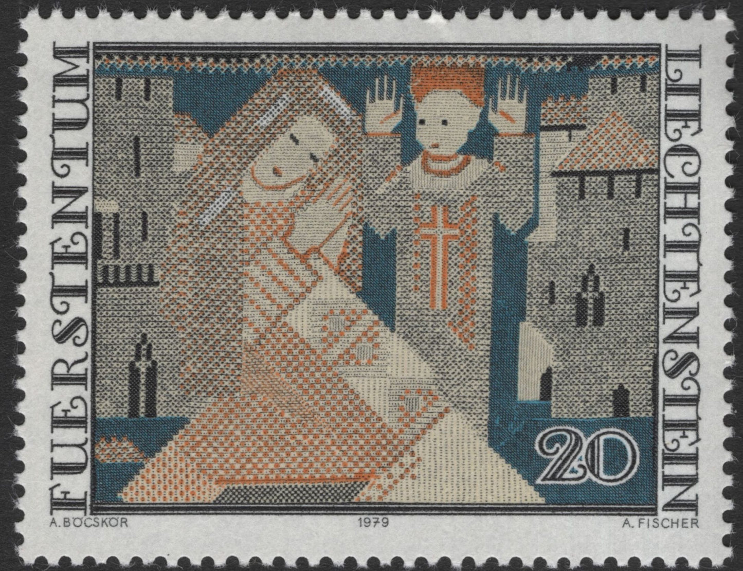 SCG11973 - Liechtenstein 1979 Traditional Textile Art Series (Set of 3)