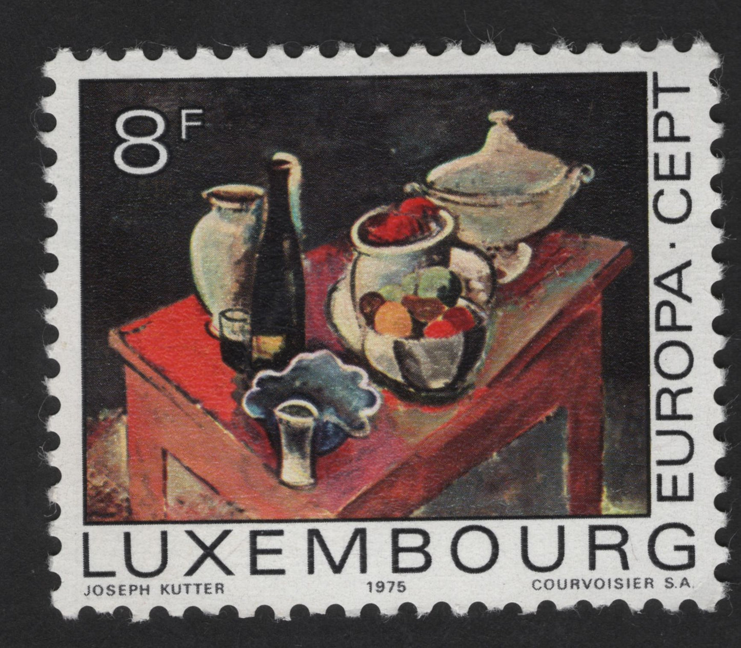 SCG13761 - Luxembourg 1975 – Joseph Kutter Still Life (Europa CEPT Issue)