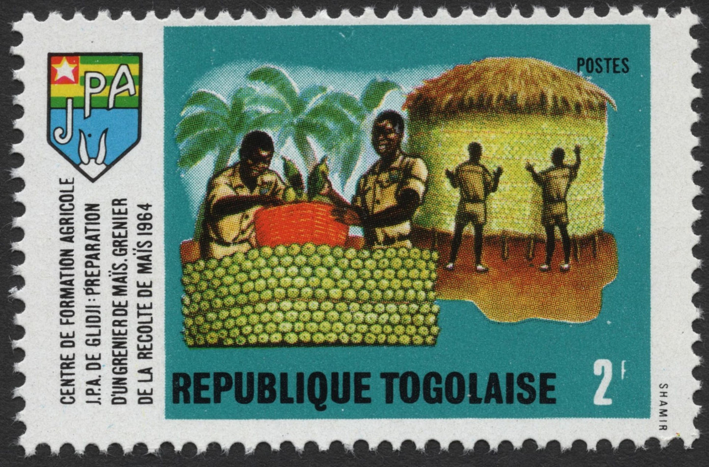 SCG476 - Togo JPA Youth Agricultural Training Stamp Set – Rural Development