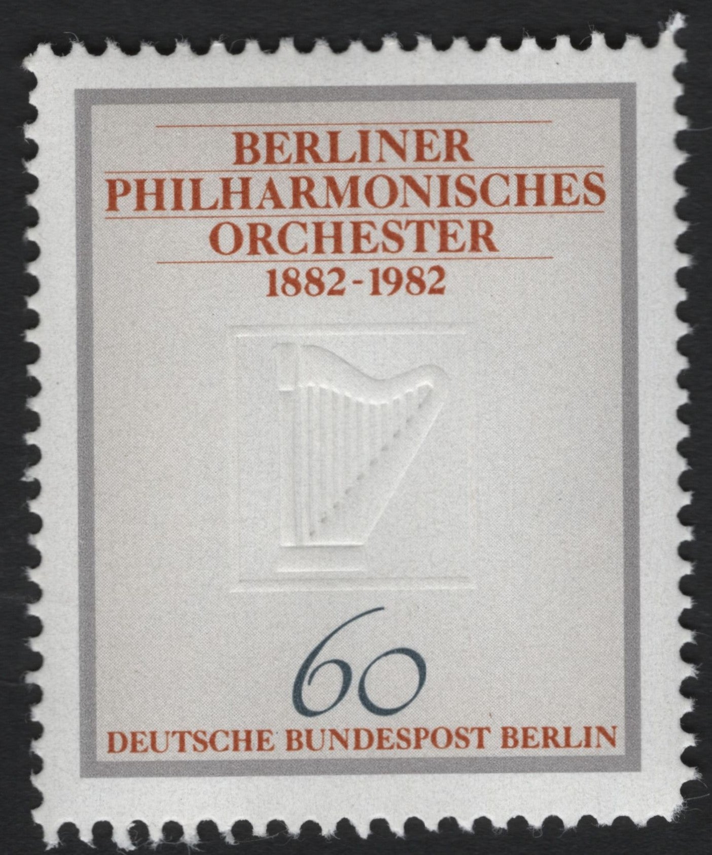 SCG9841 - 1982 Berlin 60 Pf – Centennial of the Berliner Philharmonisches Orchester