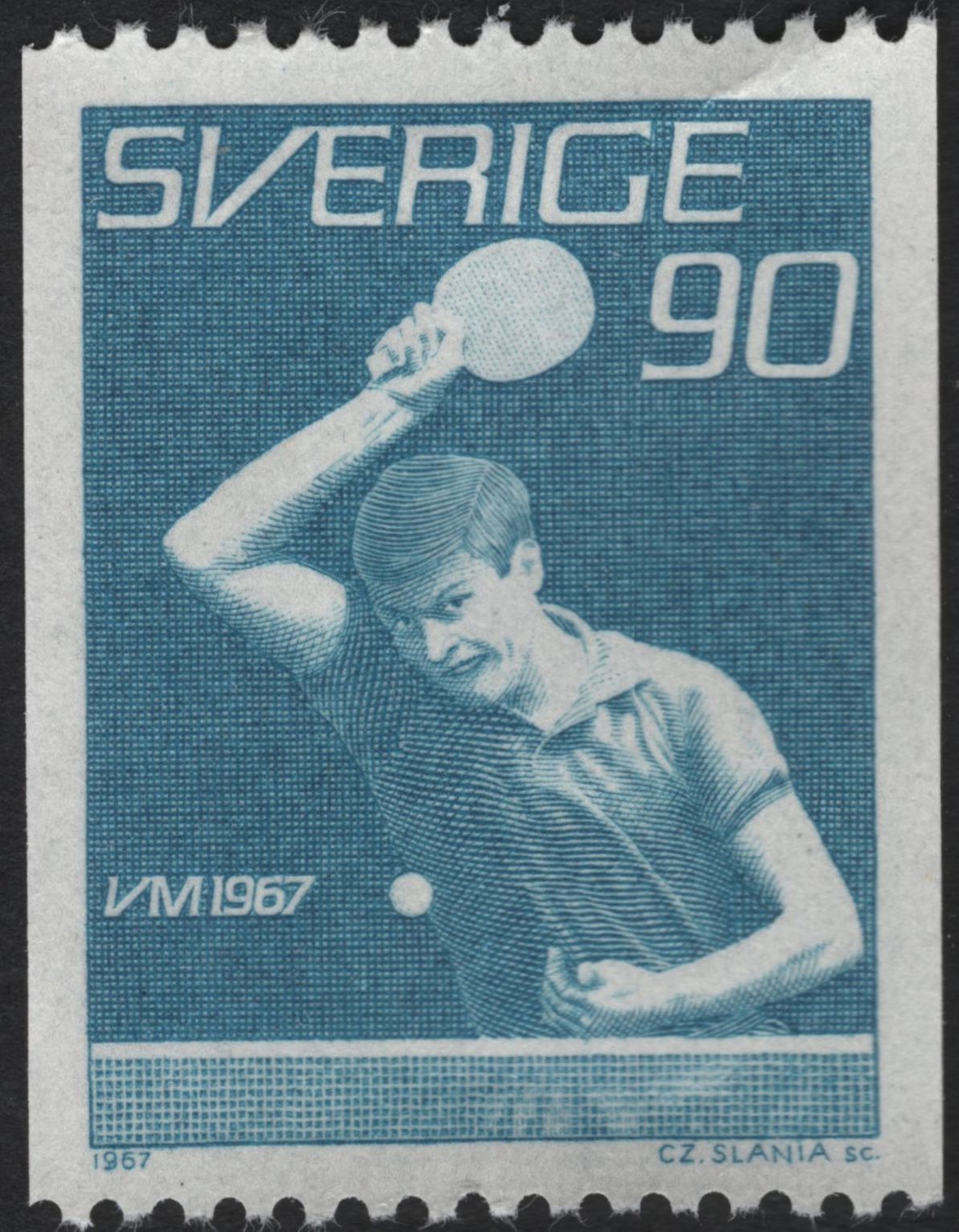 SCG8120 - Sweden 1967 World Table Tennis Championships