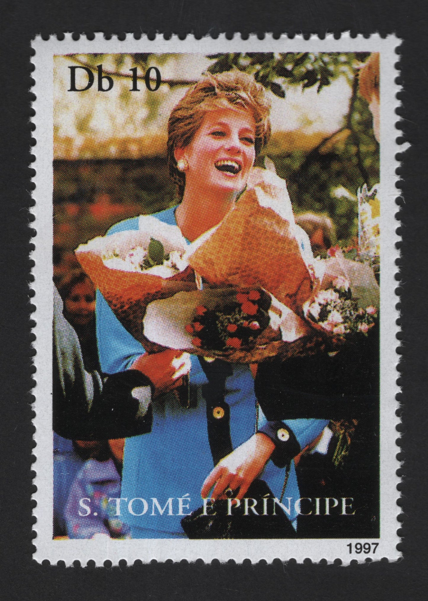 SCG13278 - Princess Diana Commemorative Stamp – São Tomé and Príncipe, 1997