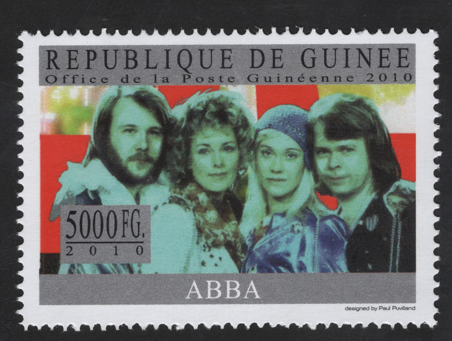 SCG13316 - ABBA – Legendary Pop Group Commemorative Stamp