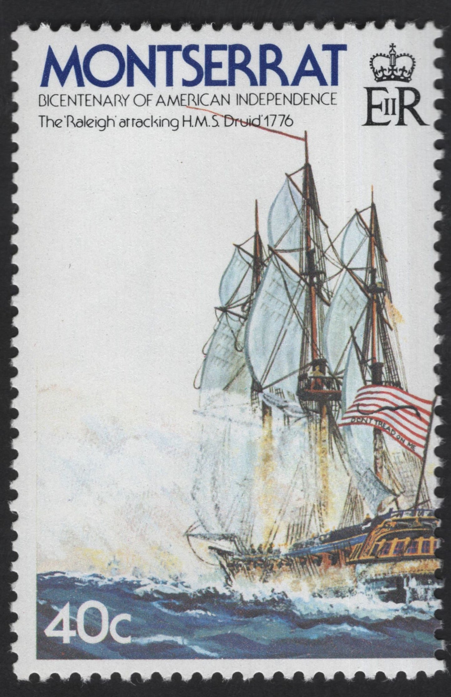 SCG13486 - Montserrat 1976 – Bicentenary of American Independence Sailing Ships Set