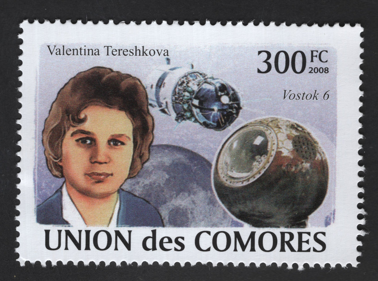 SCG13241 - Valentina Tereshkova – Vostok 6 Space Mission Stamp (2008)
