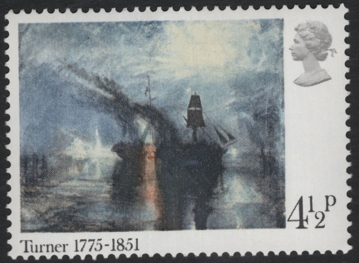 SCG10944 - United Kingdom – J.M.W. Turner Bicentenary Art Stamps (1975)