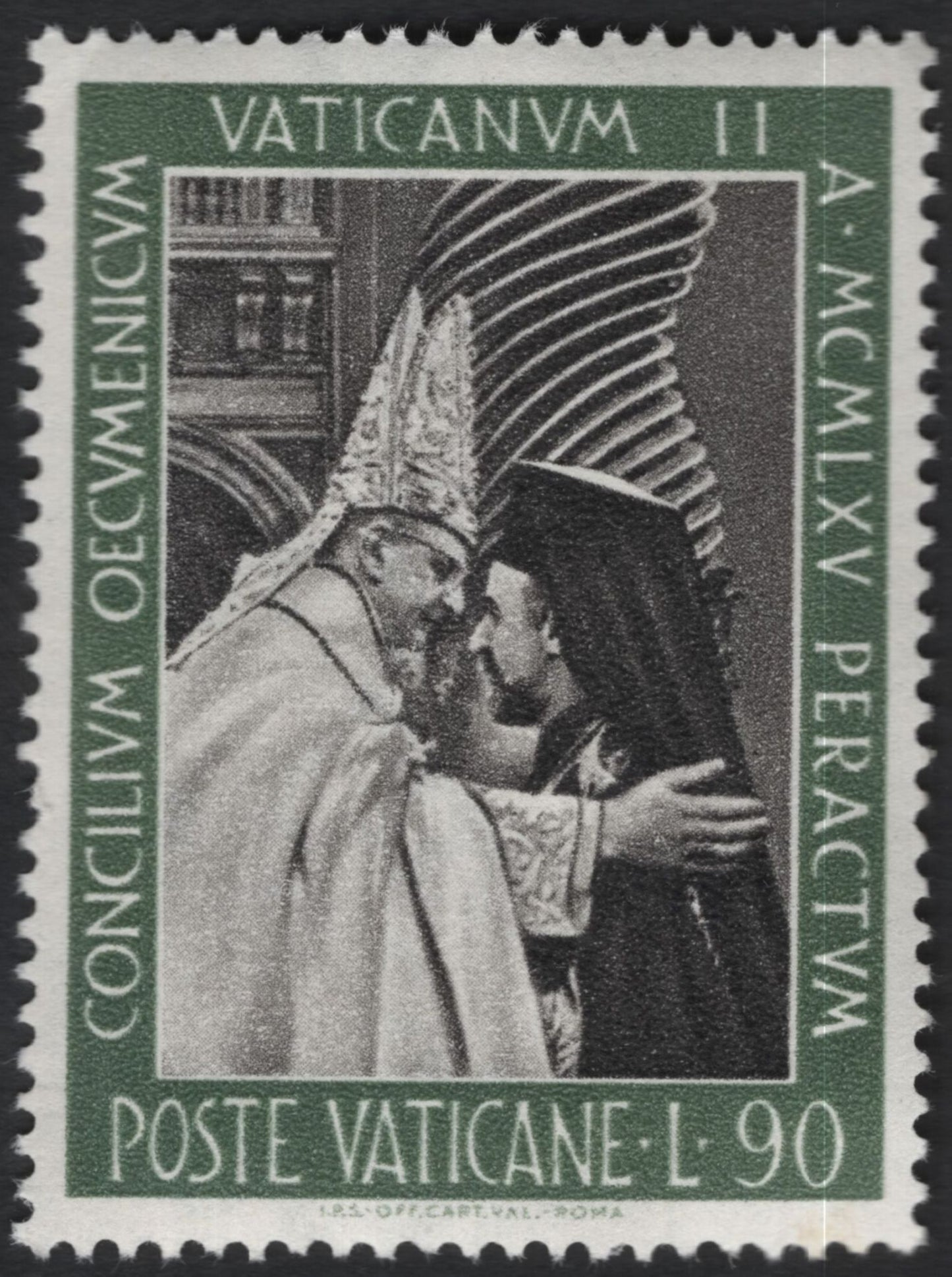 SCG10952 - Vatican City 1965 – Conclusion of the Second Vatican Council (Vaticanum II) | Complete Set of 4