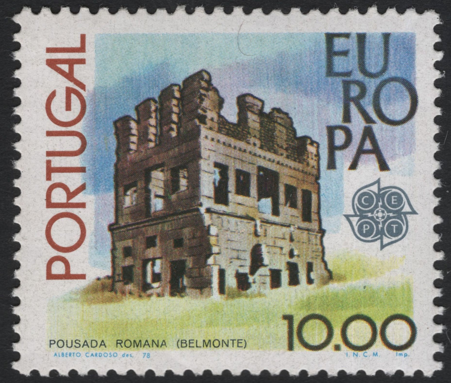 SCG10961 - Portugal – Europa CEPT 1978 “Architectural Heritage” Stamps (Pair)