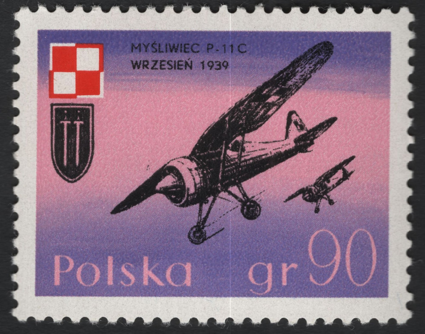SCG10865 - Poland – 1939 Military Aircraft Commemorative Pair (PZL.37B “Łoś” & PZL P.11C Fighter)