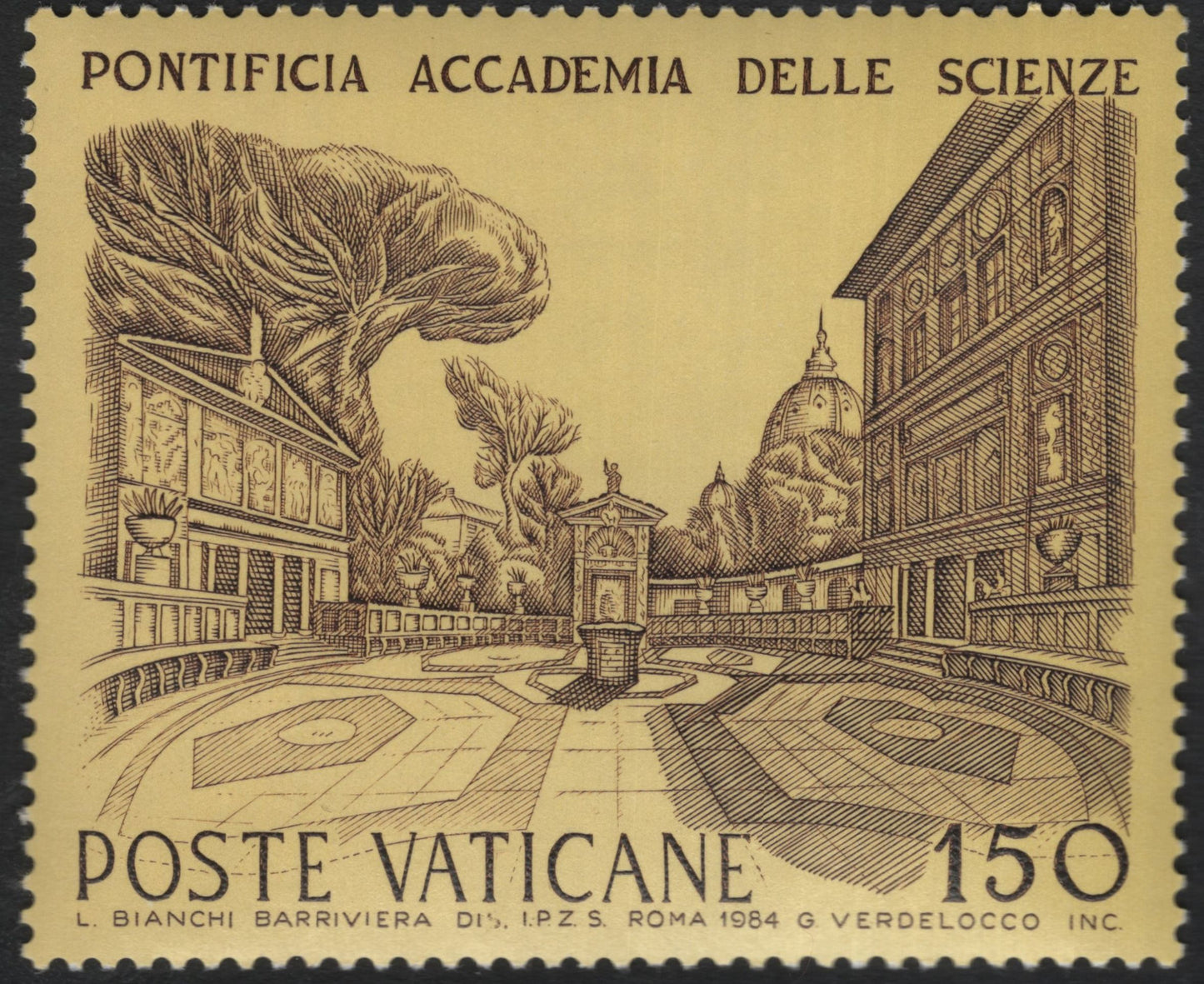 SCG11090 - Vatican City 1984 – Vatican Cultural & Scientific Institutions (Set of 4)