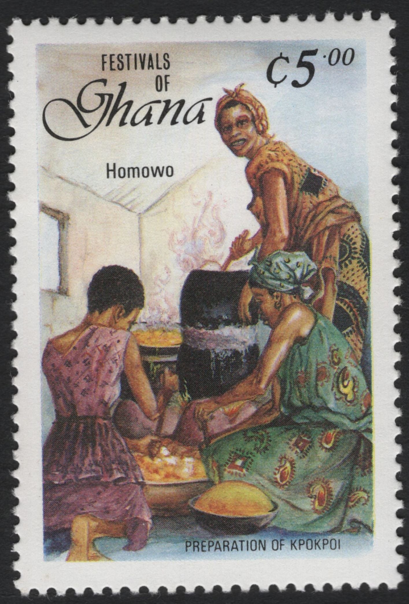 SCG10980 - Ghana – Festivals of Ghana (Traditional Ceremonies) Complete Set