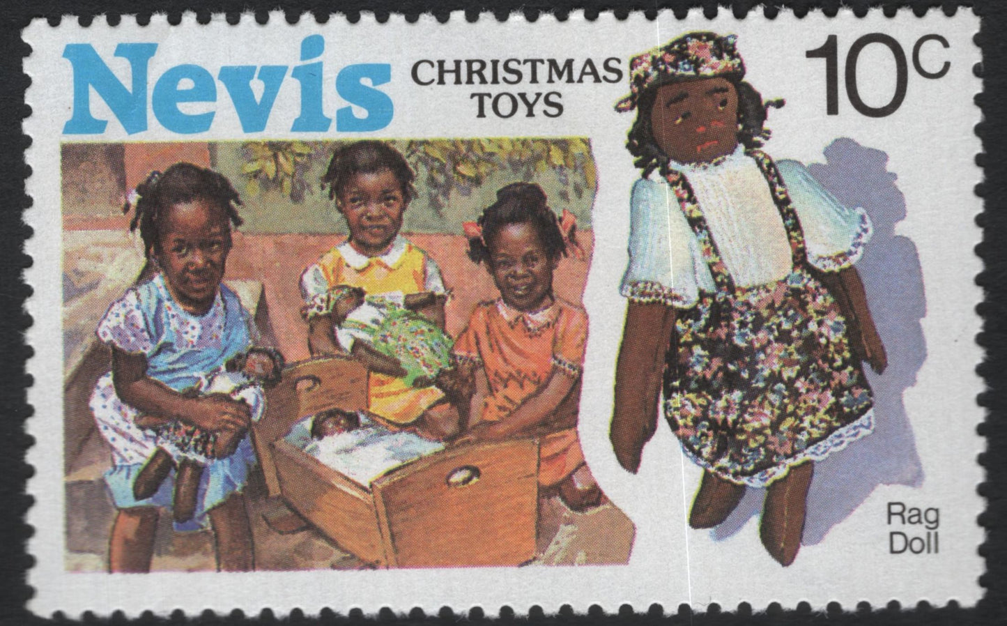 SCG10978 - Nevis – Christmas Toys Issue (Traditional Caribbean Children’s Toys Set)