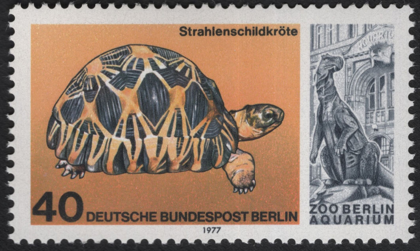 SCG11148 - Germany (Berlin) – 1977 Zoo Berlin Aquarium Fauna Set (4 Stamps)