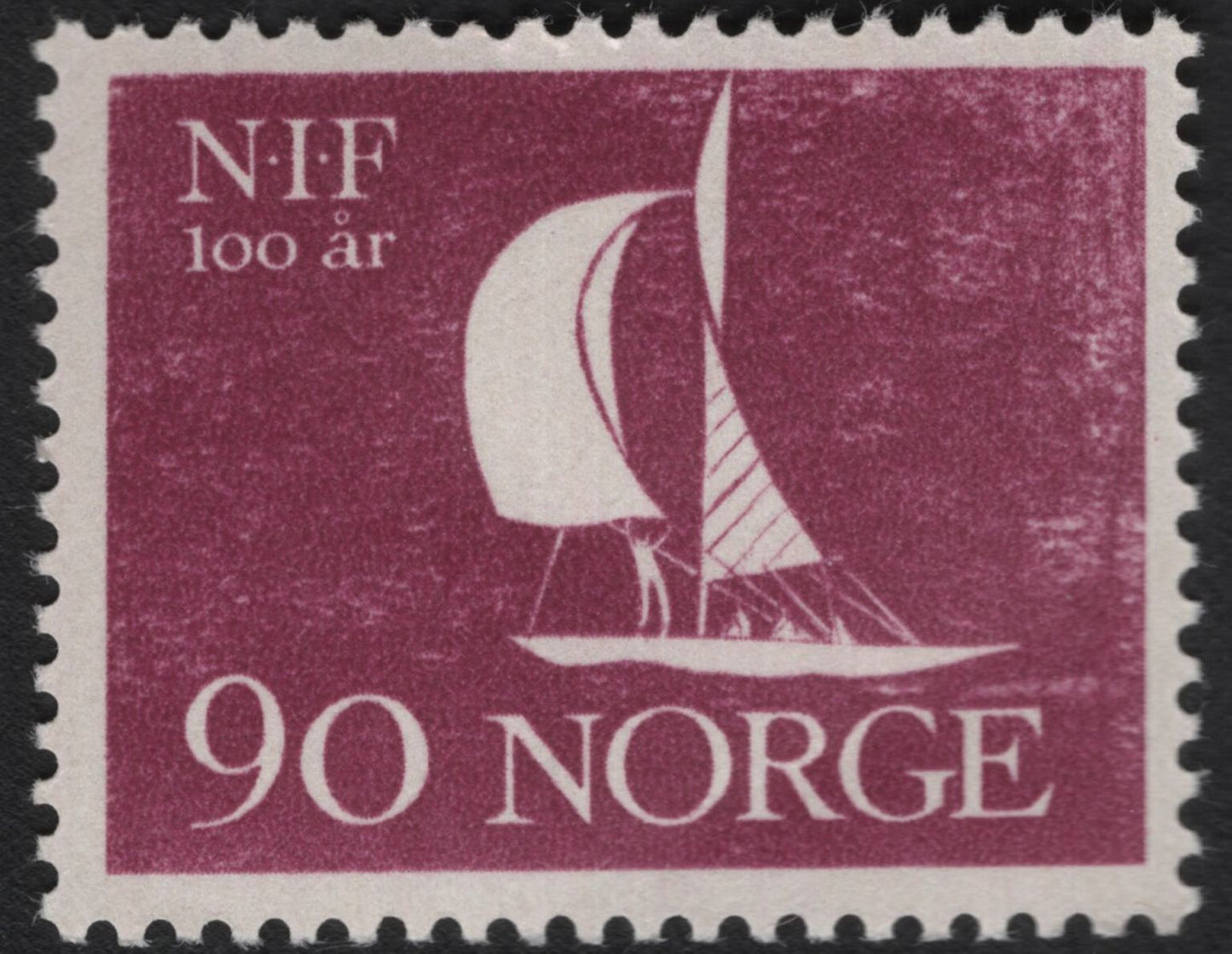 SCG11145 - Norway – NIF 100 Years Commemorative Sports & Sailing Stamps (45 øre & 90 øre)