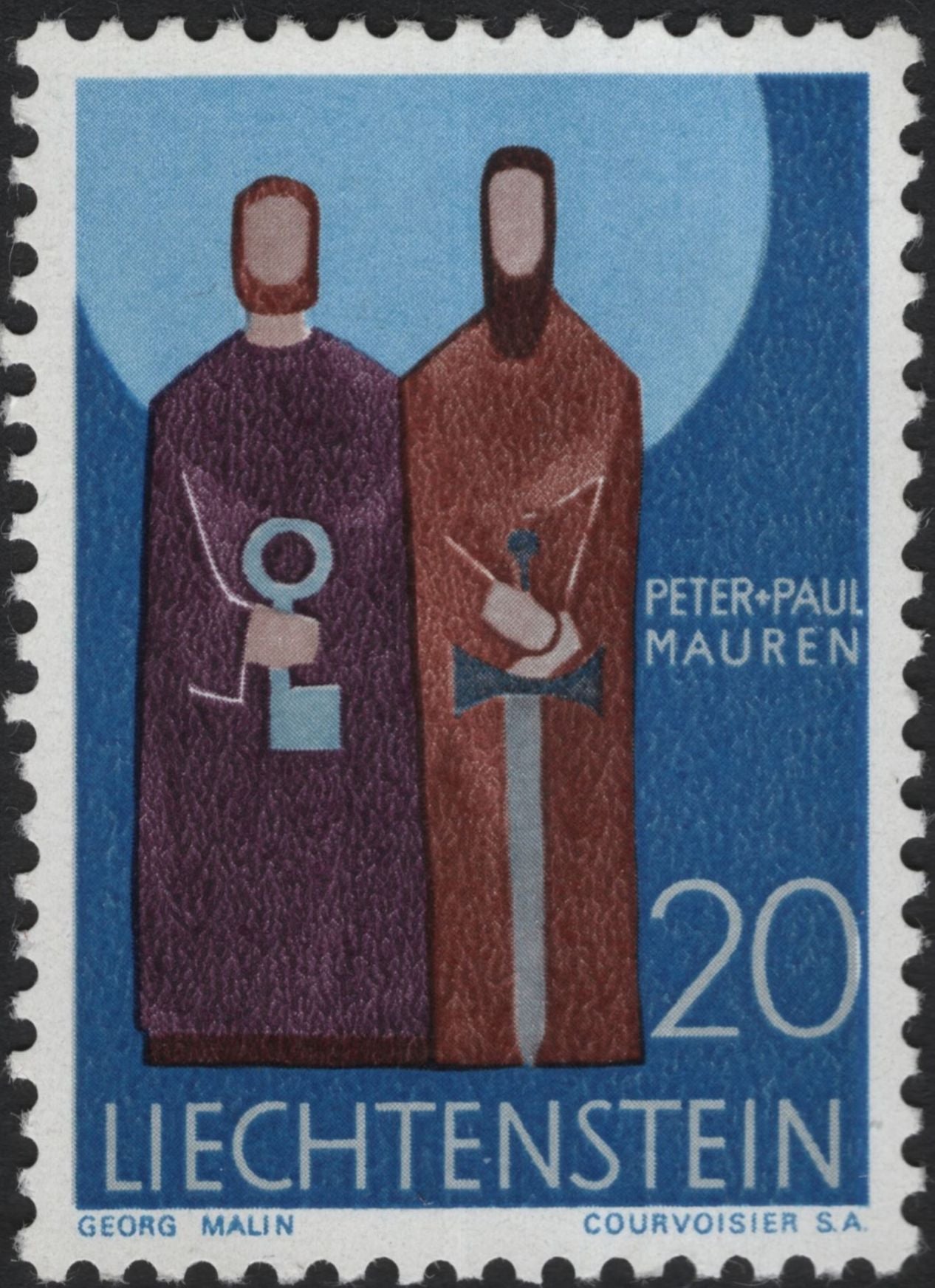 SCG11176 - Liechtenstein – Parish Patron Saints (St. Josef Planken & St. Peter–Paul Mauren)