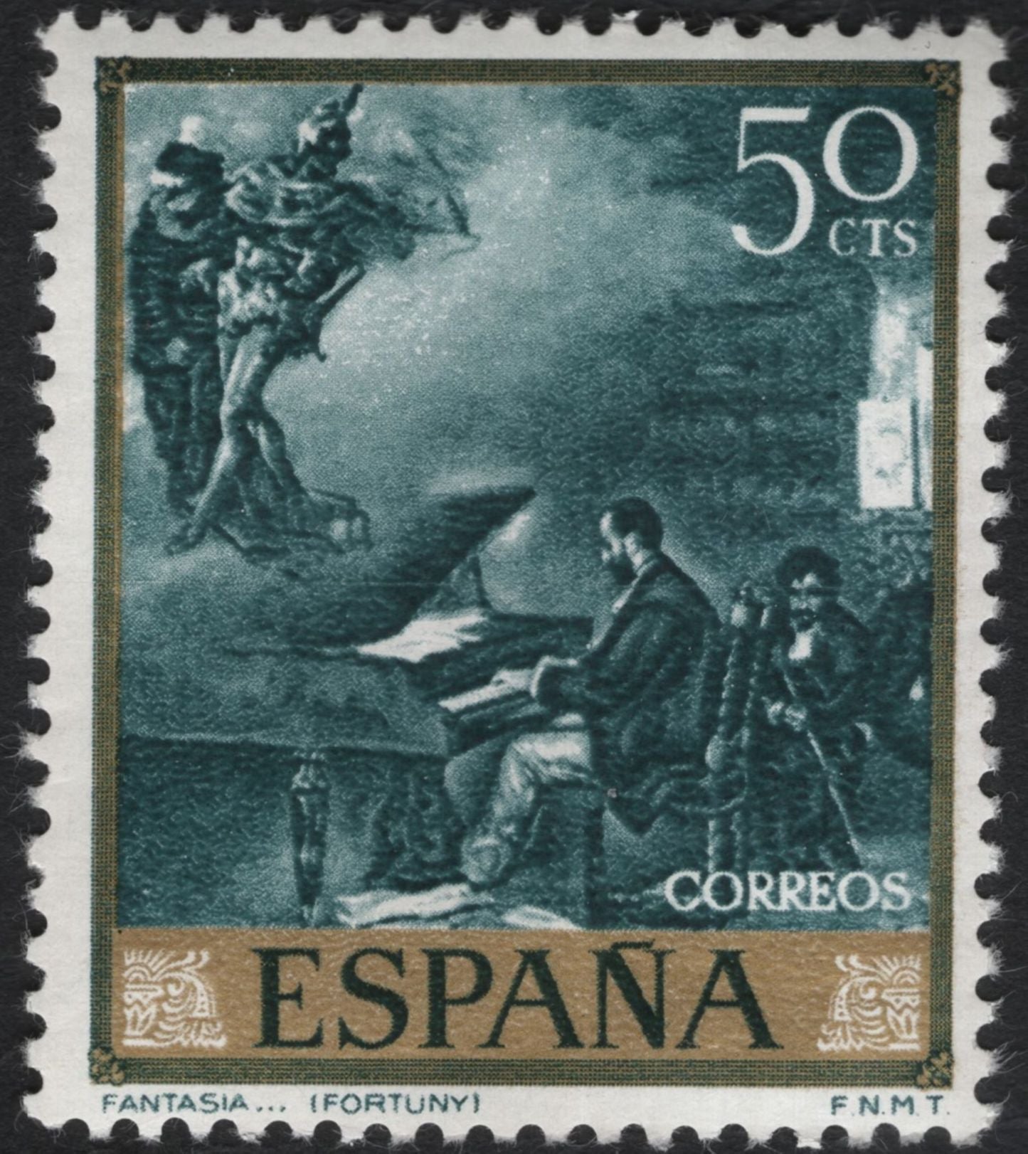 SCG11170 - Spain 1961 – Mariano Fortuny Art Series (Fantasia & Allegorical Scene)
